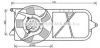 AVA QUALITY COOLING OL7537 Fan, radiator